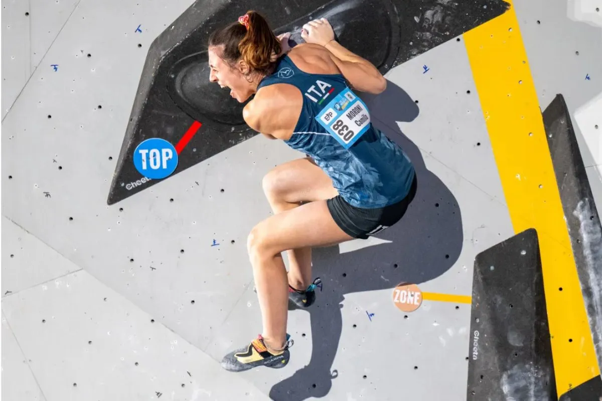 Los atletas competirán en tres disciplinas: velocidad, bloque y dificultad