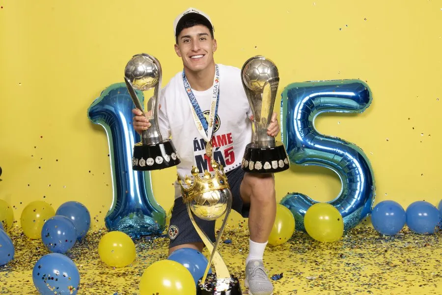 Alejandro Zendejas tras el bicampeonato con América