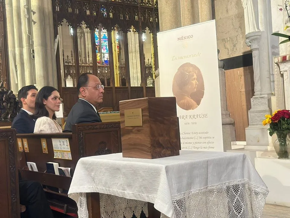 FB: @consulmexnuevayork Los restos serán colocados junto al general Felipe Ángeles en México.