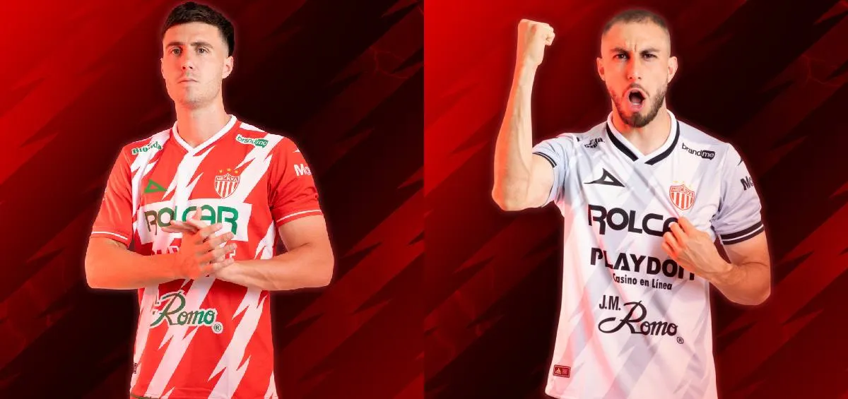 Los jerseys del Necaxa