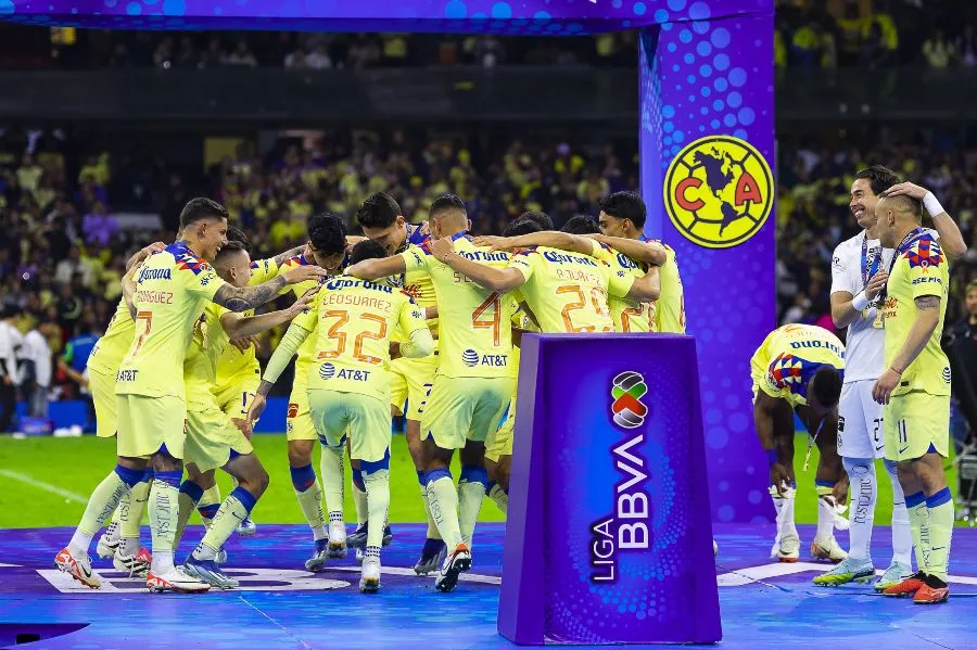 América tras vencer a Tigres en la última Final