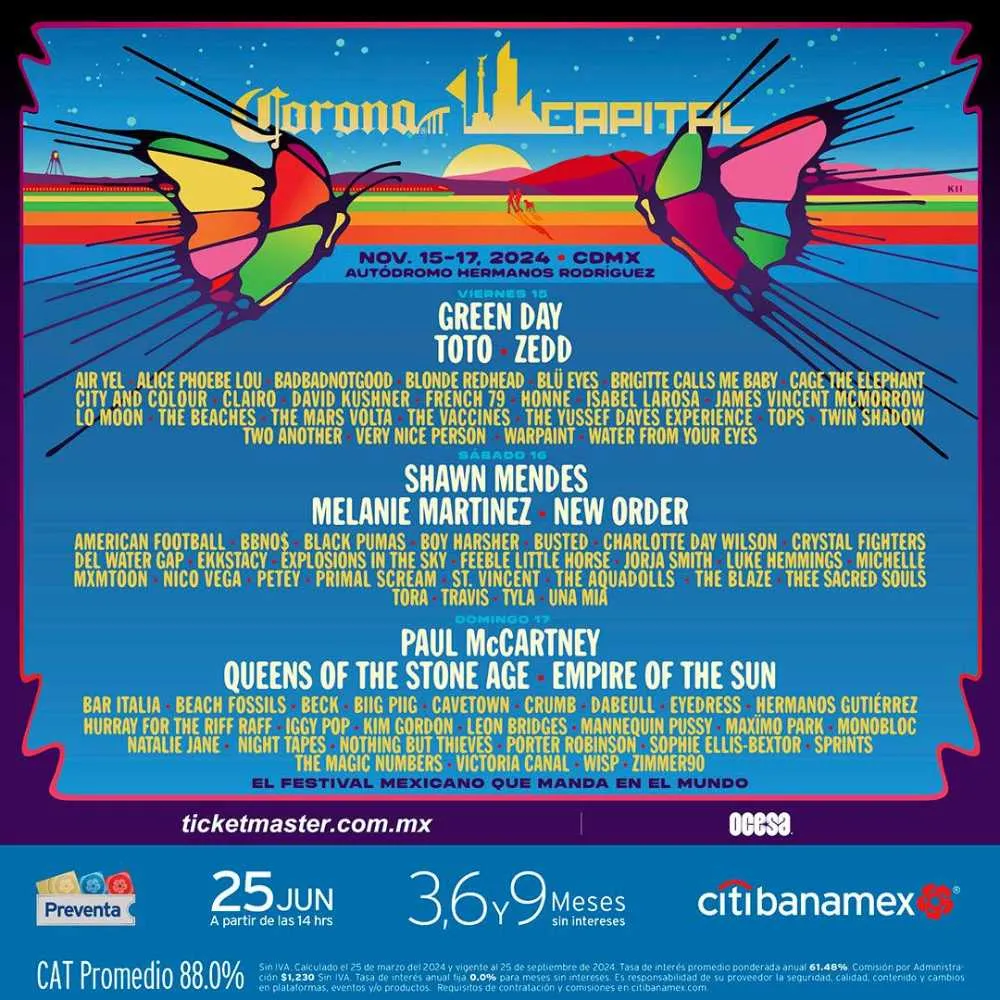Los festivales de este año también tienen descuestos.