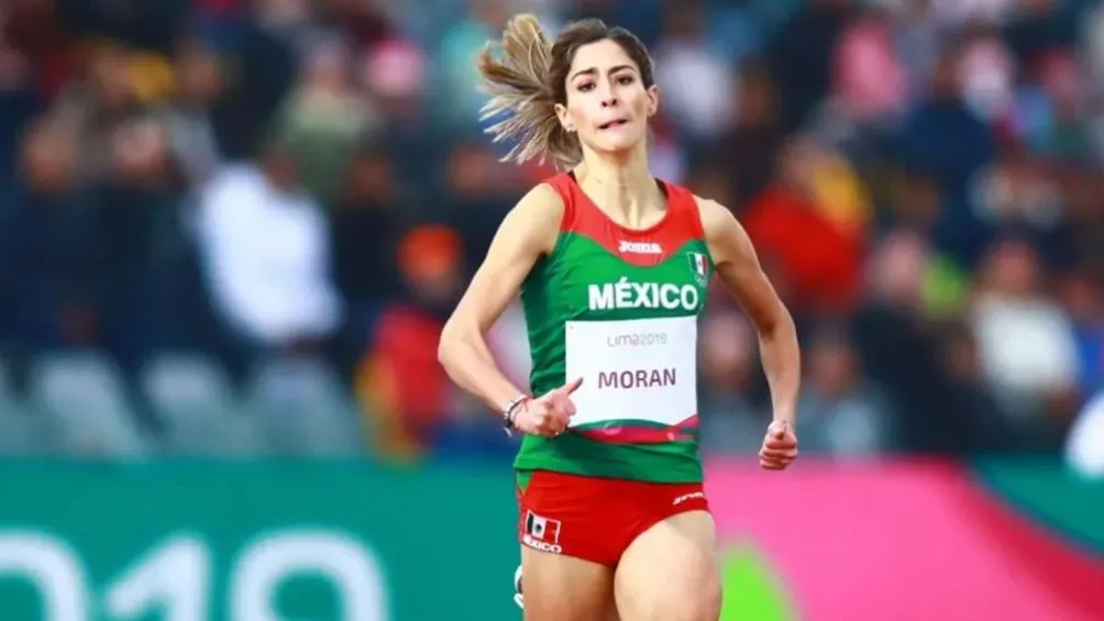 La atleta en Tokio