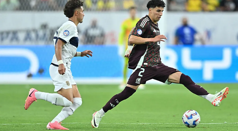 Jorge Sánchez, en el encuentro ante Ecuador