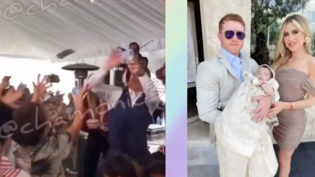 Ya en el pasado Saúl dio billetes como bolo en otros bautizos.