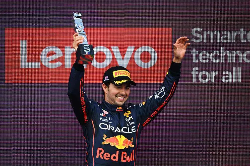 Checo solo ha subido una vez al podio en Silverstone