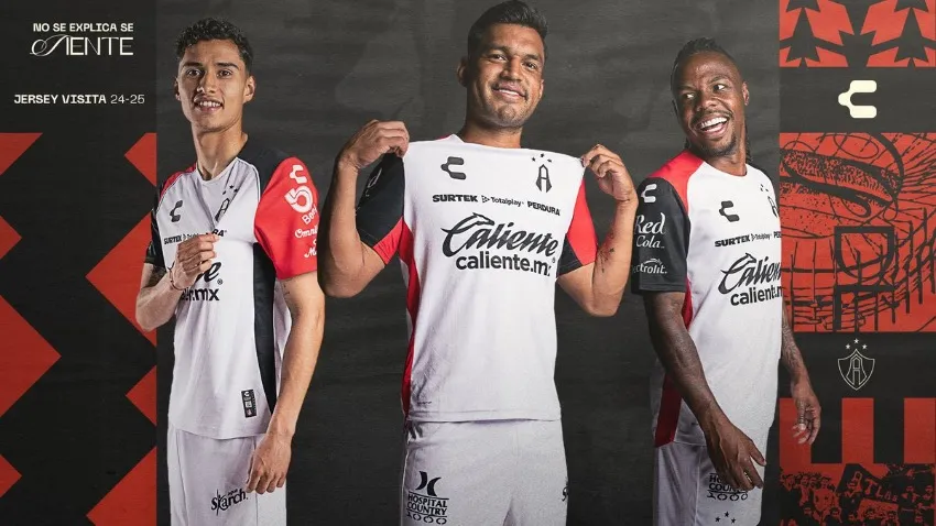 @AtlasFC Playera de visita del Atlas
