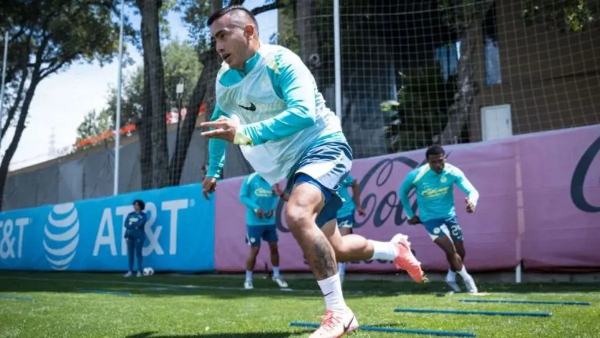 Erick Sánchez ya entrena con América