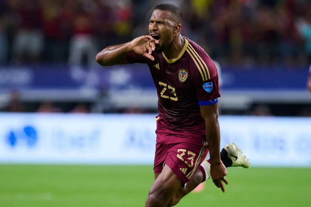 Salomón Rondón hizo el del empate