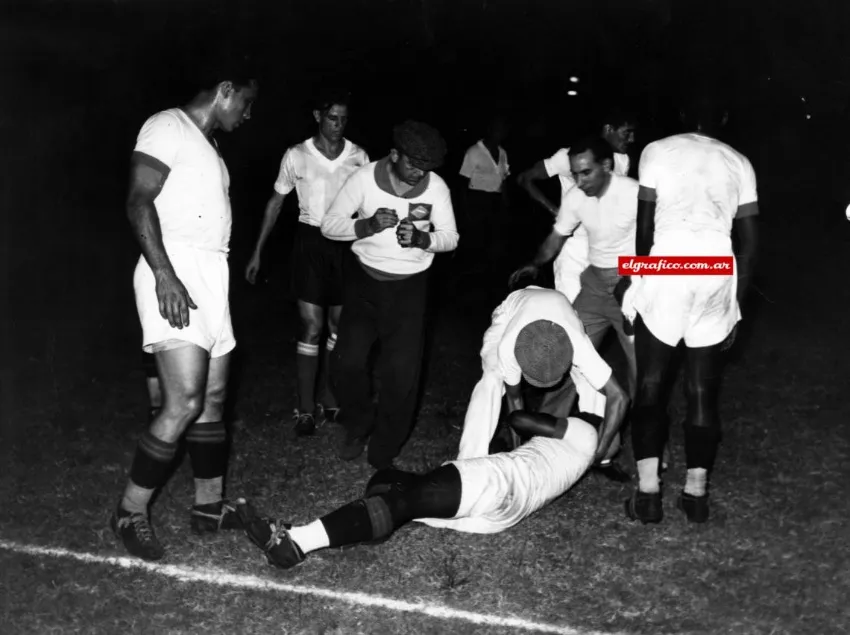 Pelea entre argentinos y brasileños Copa América 2937