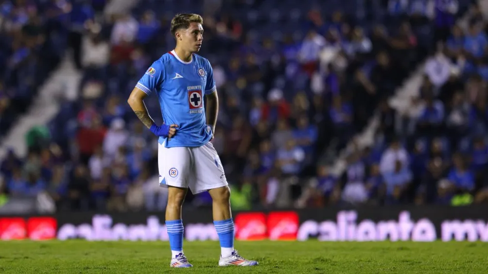 Rodrigo Huescas, títular con Cruz Azul vs Mazatlán