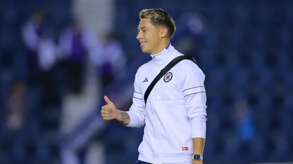 Huescas en su última convocatoria con Cruz Azul