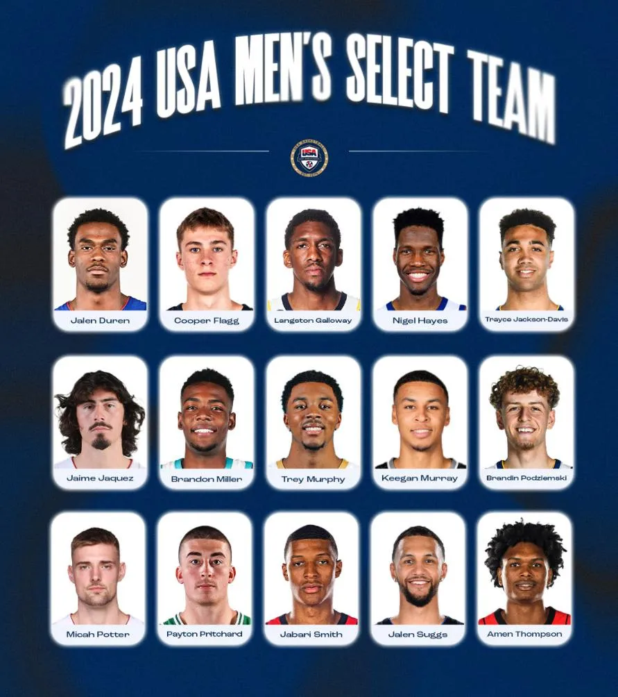 Todos los jugadores llamados a formar el Select Team