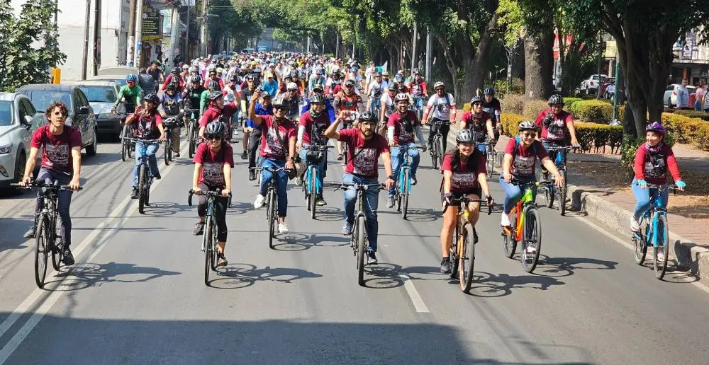 X: @LaSEMOVI El paseo dominical en bicicleta sólo estará activo en el sur de la ciudad.