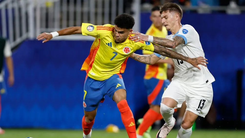 Imágenes del Uruguay vs Colombia