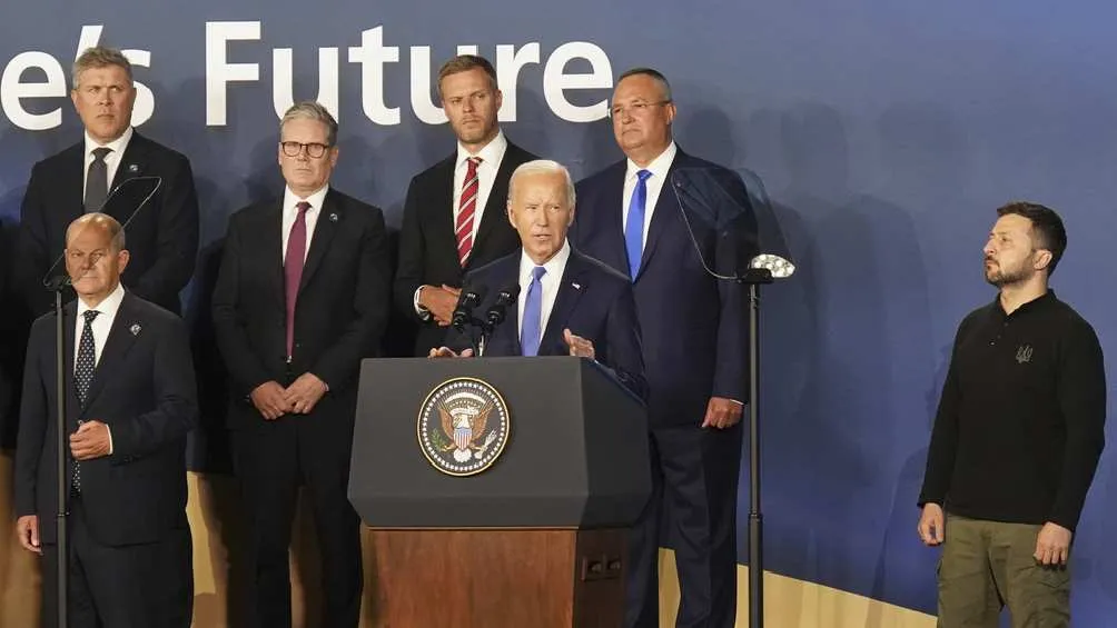 AP El error se dio durante una reunión de la OTAN con 24 líderes mundiales.