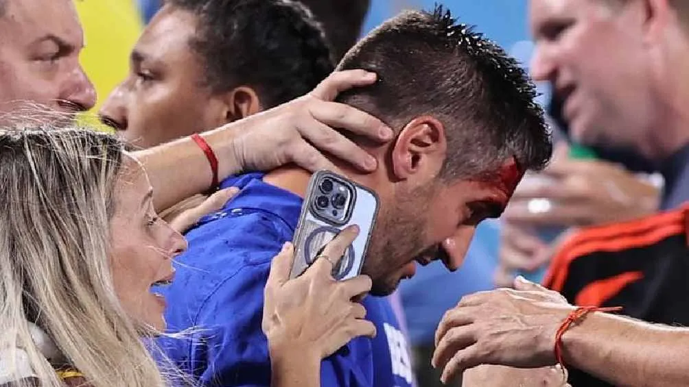 Ferro sufrió una cortada