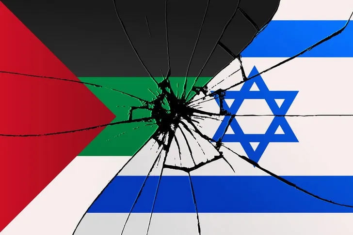 FREEPIK La división entre Palestina e Israel continúa en todos los gobiernos.