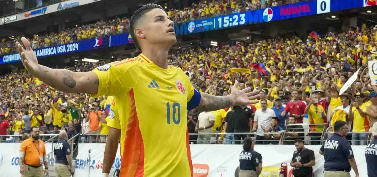 James Rodríguez el mejor en Copa América
