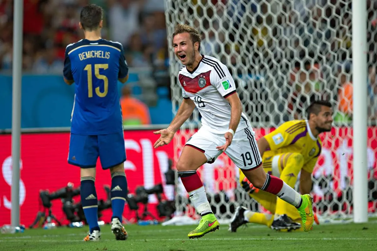 IMAGO 7 Götze hizo el gol de la victoria ante Alemania