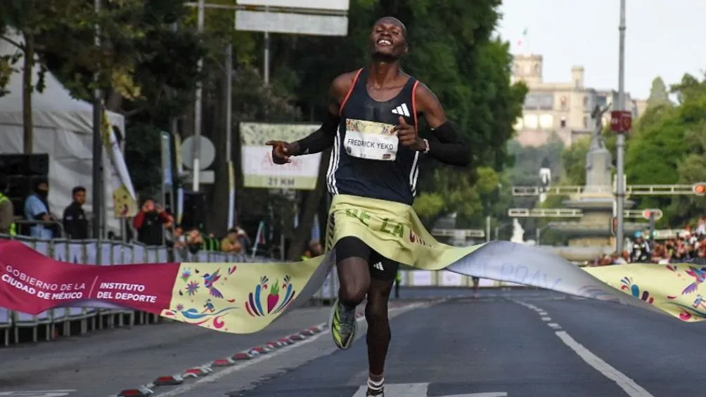 Imágenes del Medio Maratón CDMX