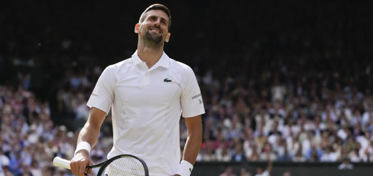 Novak Djokovic aparece en el segundo puesto del ATP