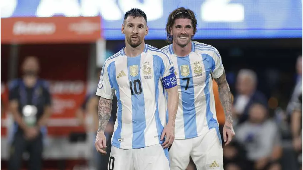 Lamentó no tener a Messi