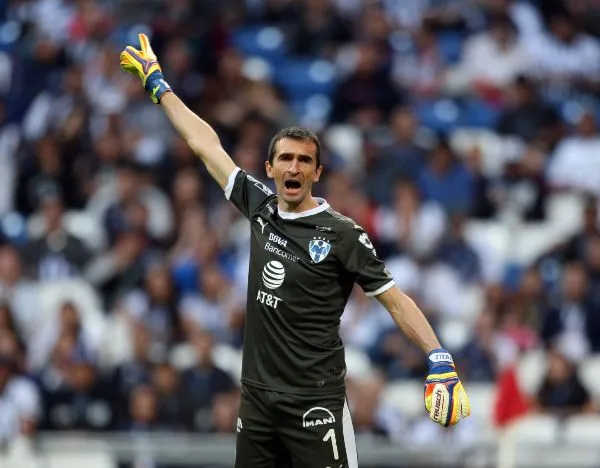 IMAGO7 Barovero en un partido de Rayados