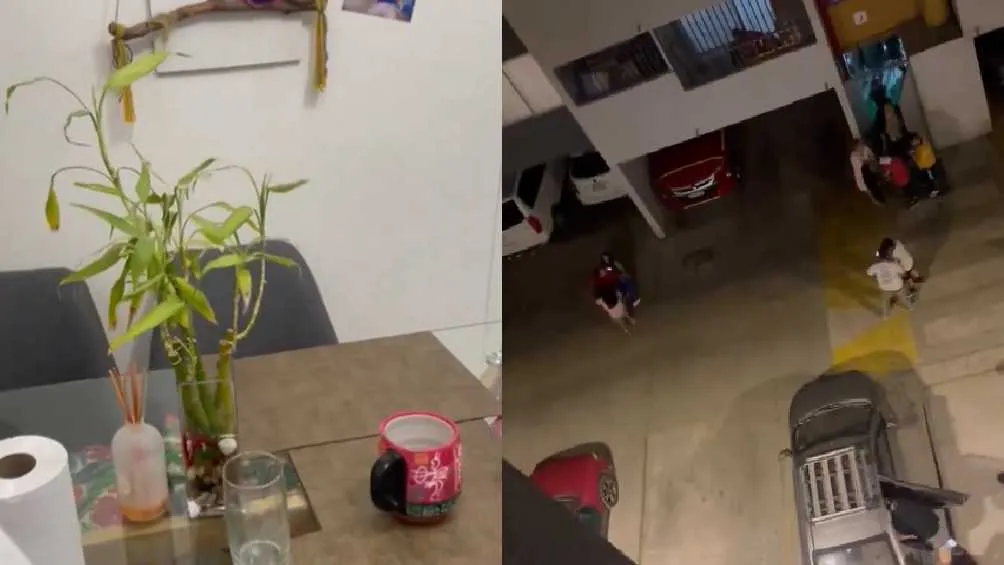 En redes circulan videos de cómo vivieron el sismo varios chilenos.