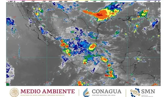X: @conaguamx En todo el país hay formaciones de nubes que mantendrá un clima de caluroso a fresco.