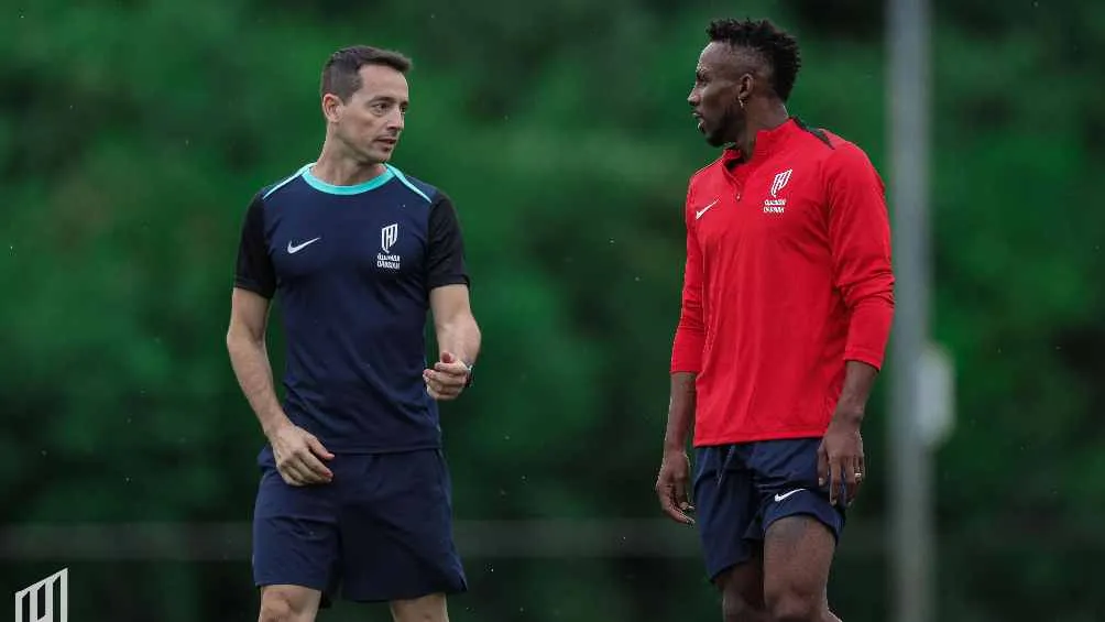 Llegó esta semana con el conjunto árabe