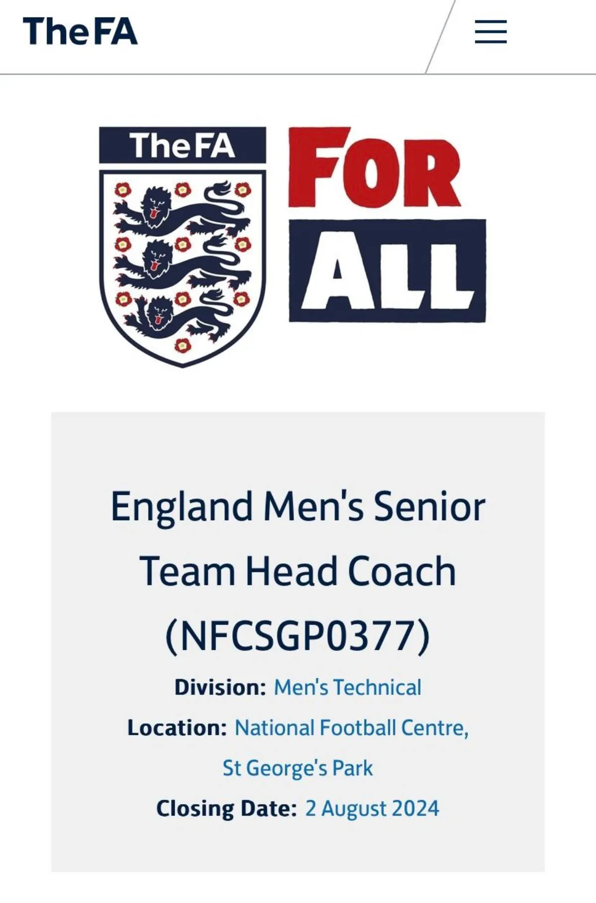 Puedes aplicar para la vacante