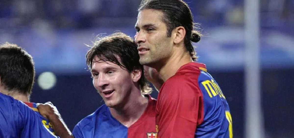 Rafa exjugador del Barcelona