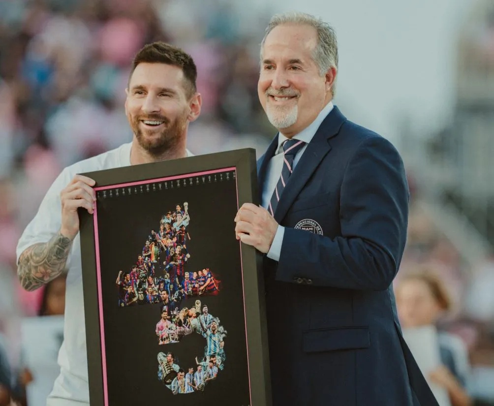 Reconocimiento a Lionel Messi