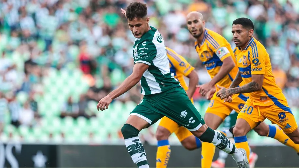 Santos cayó goleado ante Tigres
