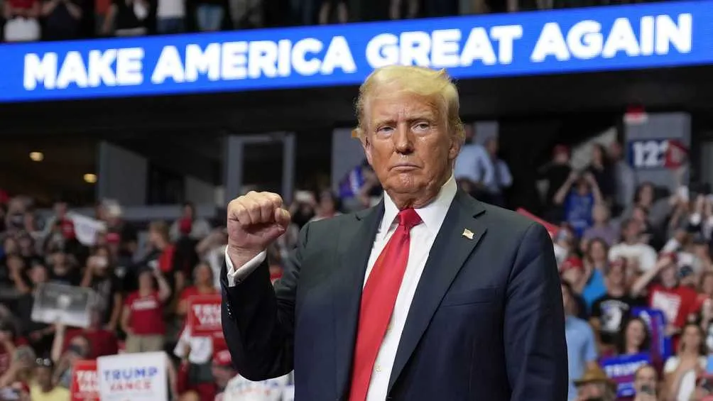 Donald Trump será el rival en las elecciones de noviembre próximo.