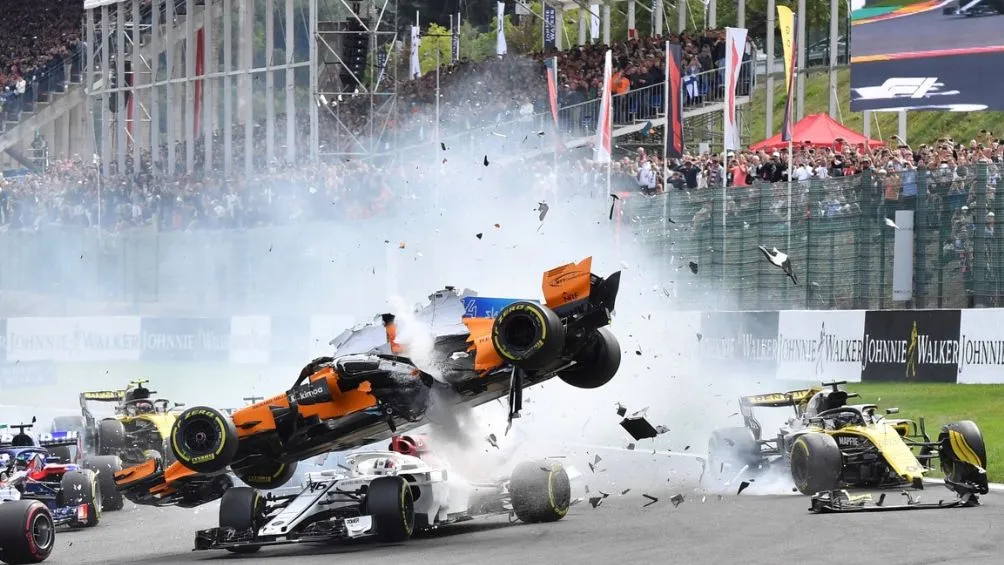 Los accidentes son una constante en Bélgica