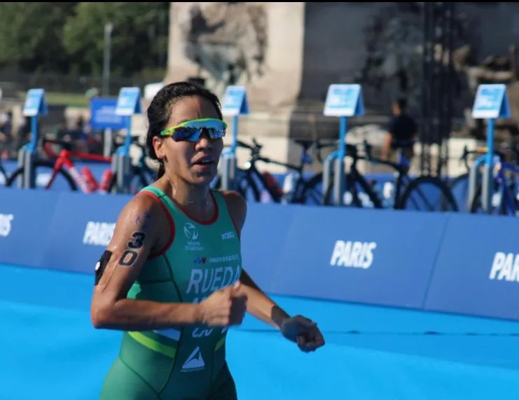 Lizeth Rueda en competencia