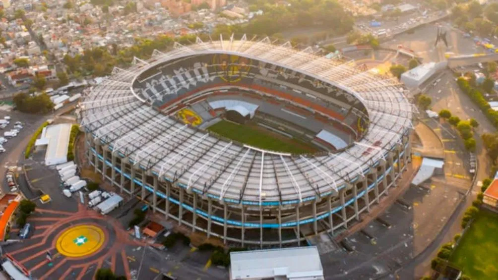 IMAGO7 Vista áerea del Estadio Azteca