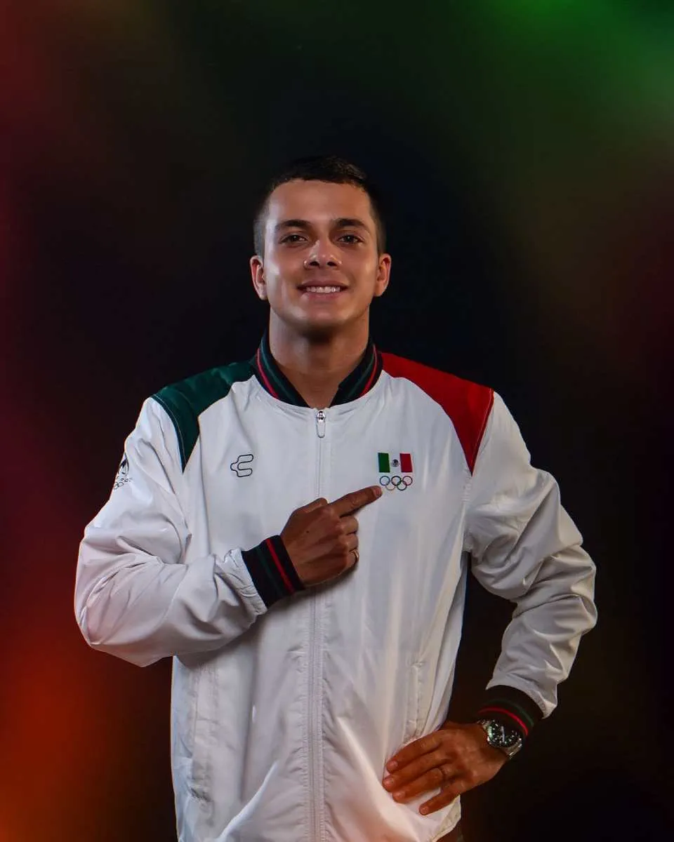 INSTAGRAM: @kevin.diver.mx Serán los primeros Juegos Olímpicos para Kevin