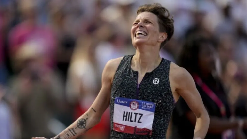 AP La atleta estadounidense tras una competición