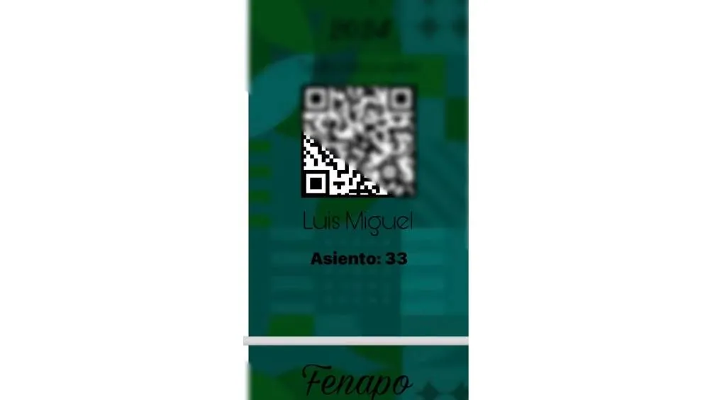 El menor utilizaba códigos QR para los boletos Foto Especial