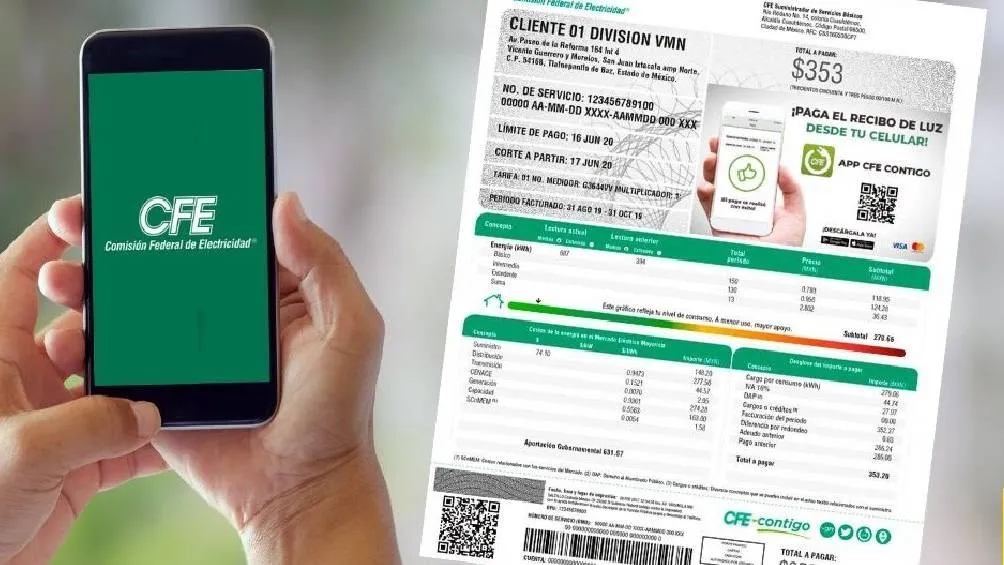 Sigue los pasos para actualizar tu recibo de luz y evitar sorpresas en tu factura. Foto Especial