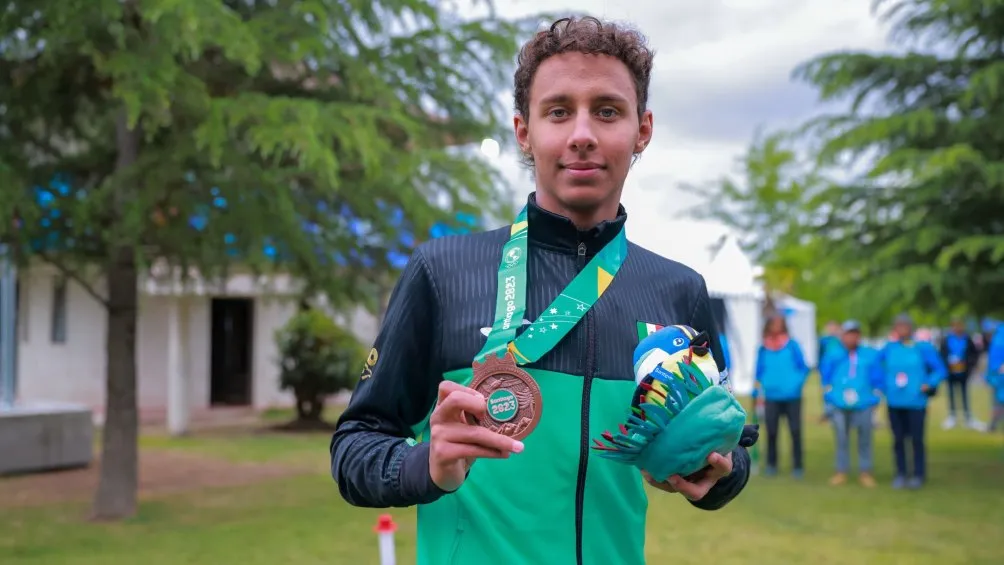 Paulo Strehlke ganó medalla en Santiago 2024