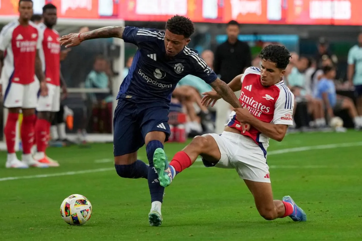 Arsenal se enfrentó a Manchester United