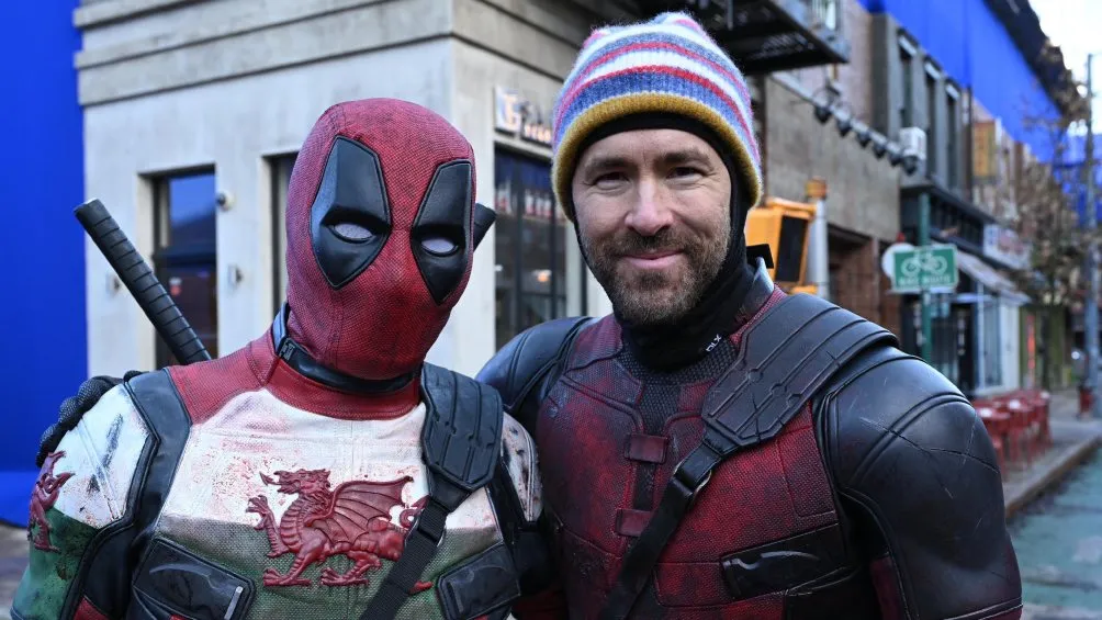 @VancityReynolds Ryan Reynolds y Paul Millin en Deadpool 3