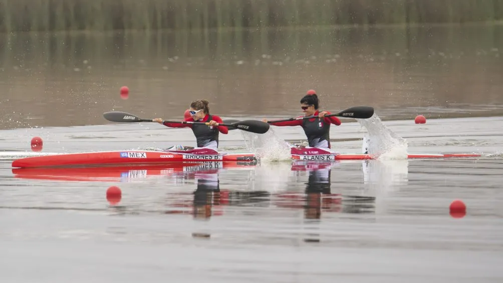 Alanís y Briones en competencia de Lima 2019