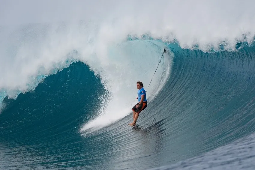 Alan Cleland en acción en París 2024