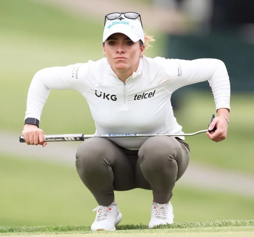 Gabriela López en competición