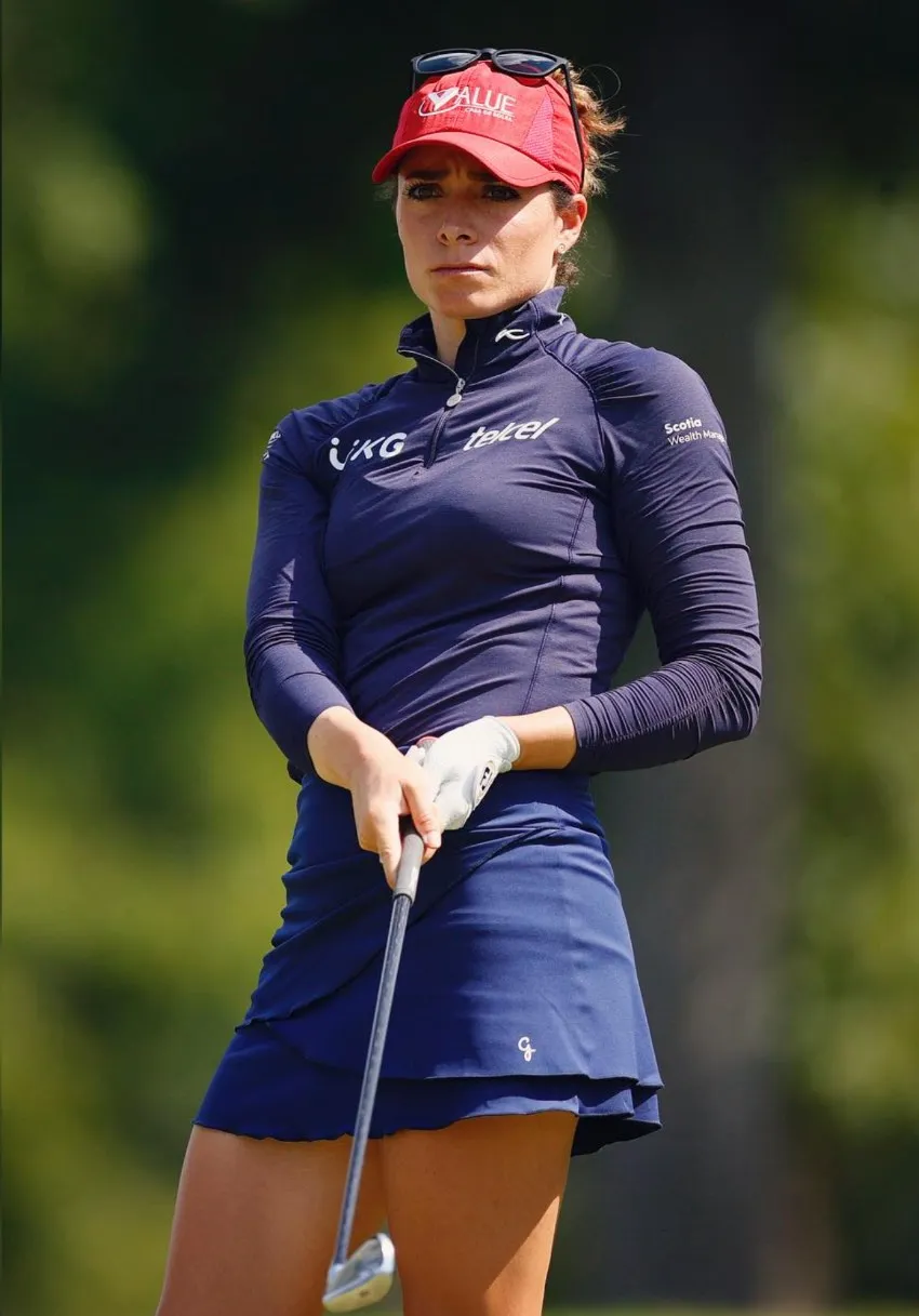 Gabriela López en competición